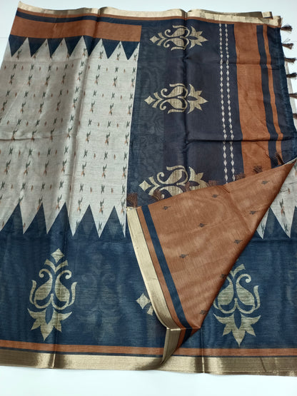 FANCY LENIN SAREE