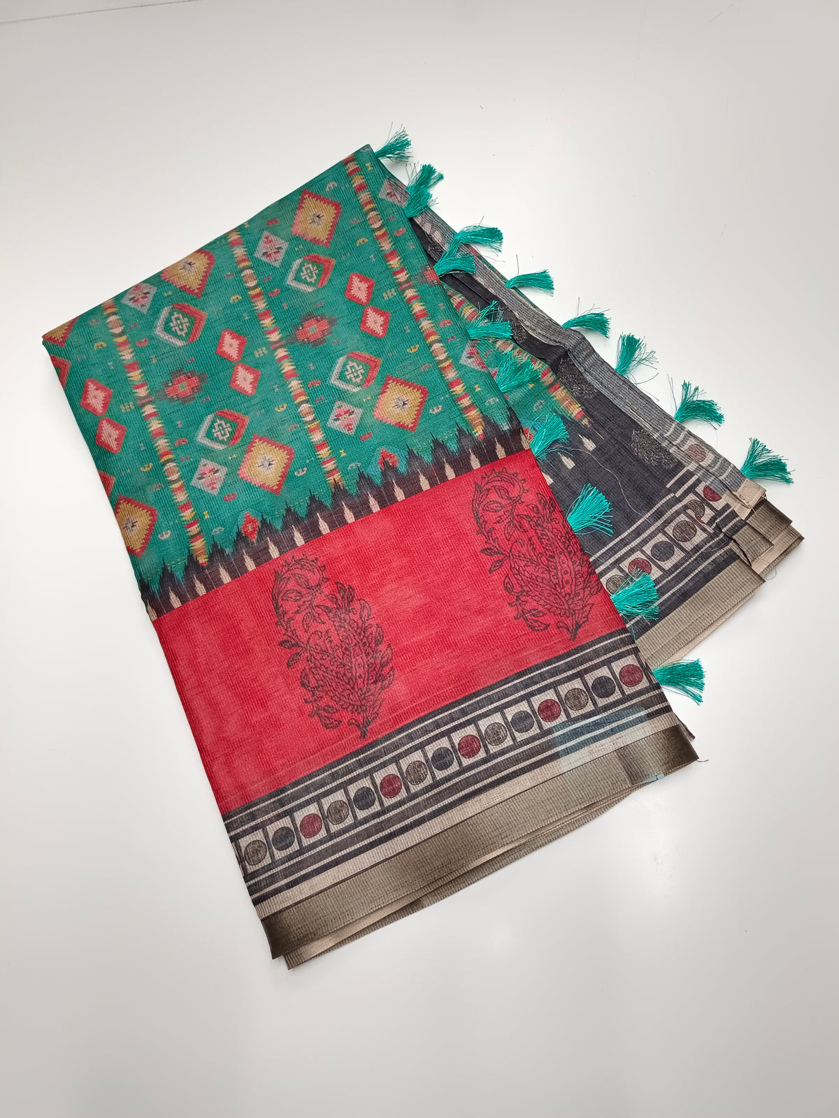 FANCY LENIN SAREE