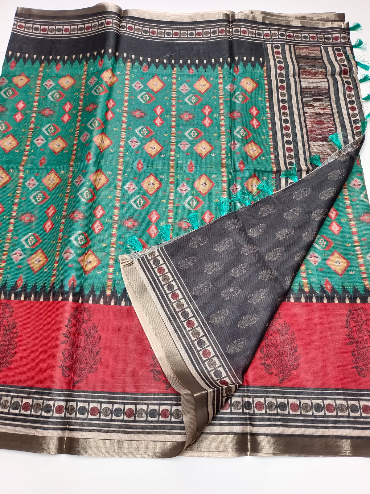 FANCY LENIN SAREE