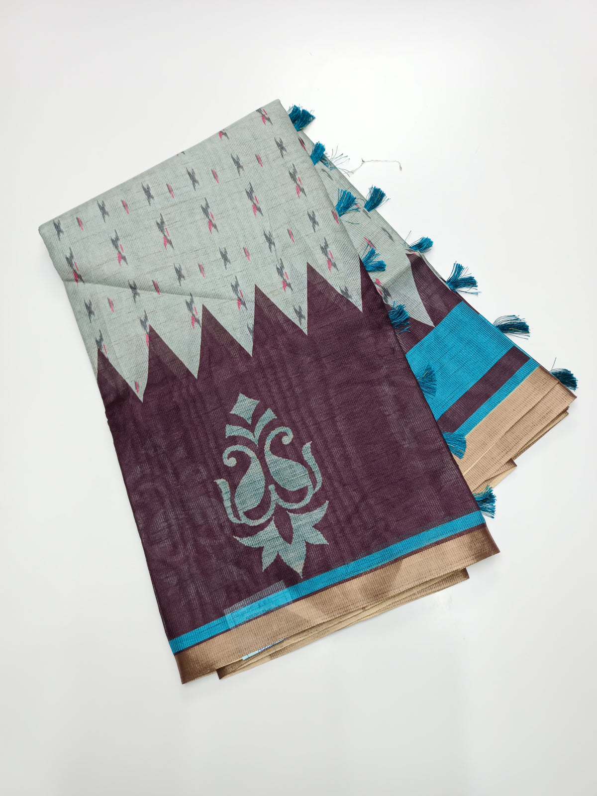 FANCY LENIN SAREE