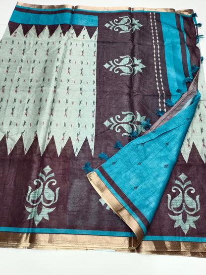FANCY LENIN SAREE
