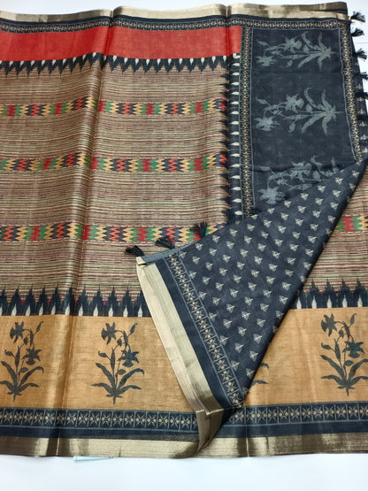 FANCY LENIN SAREE