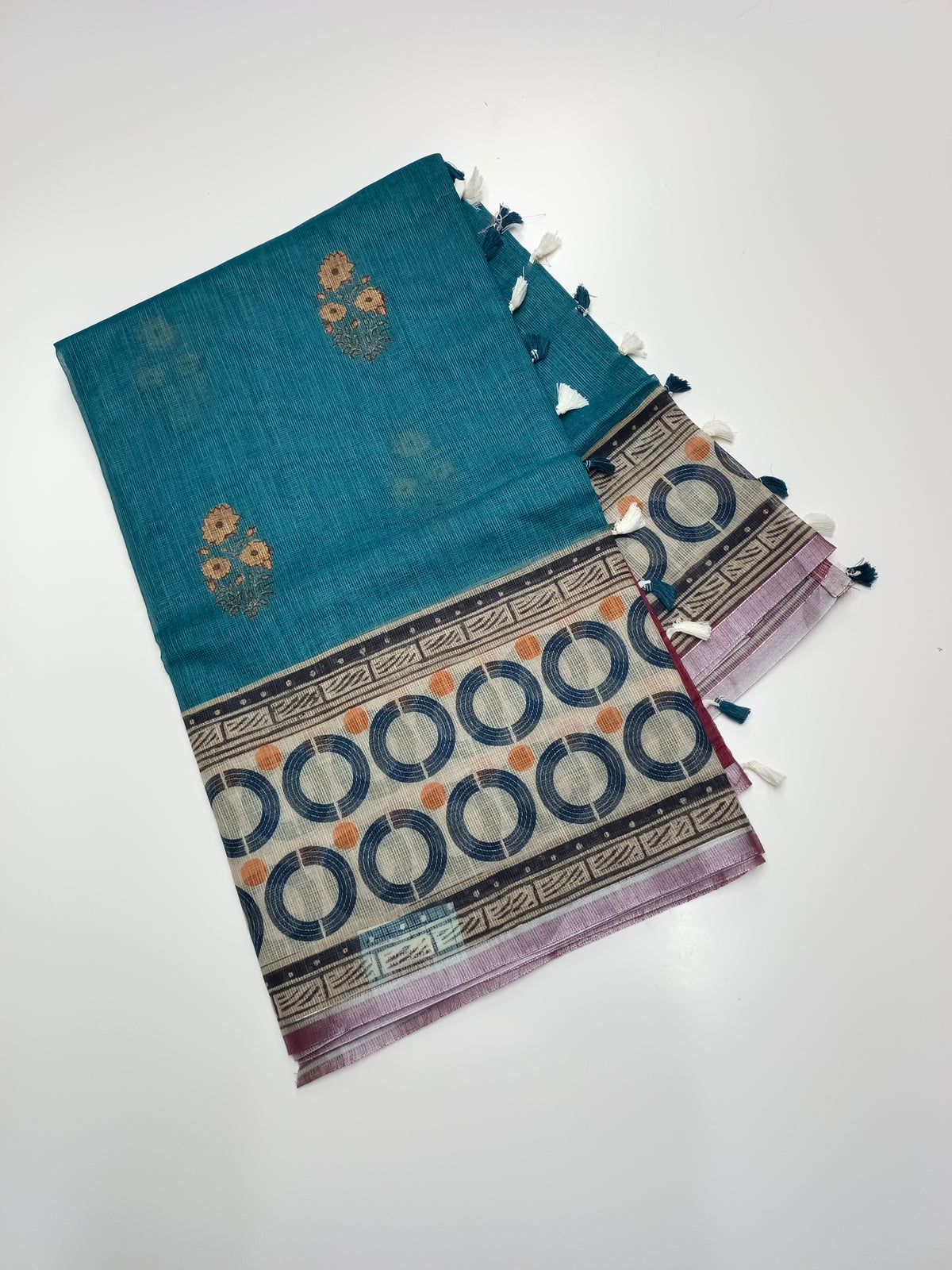 FANCY LENIN SAREE