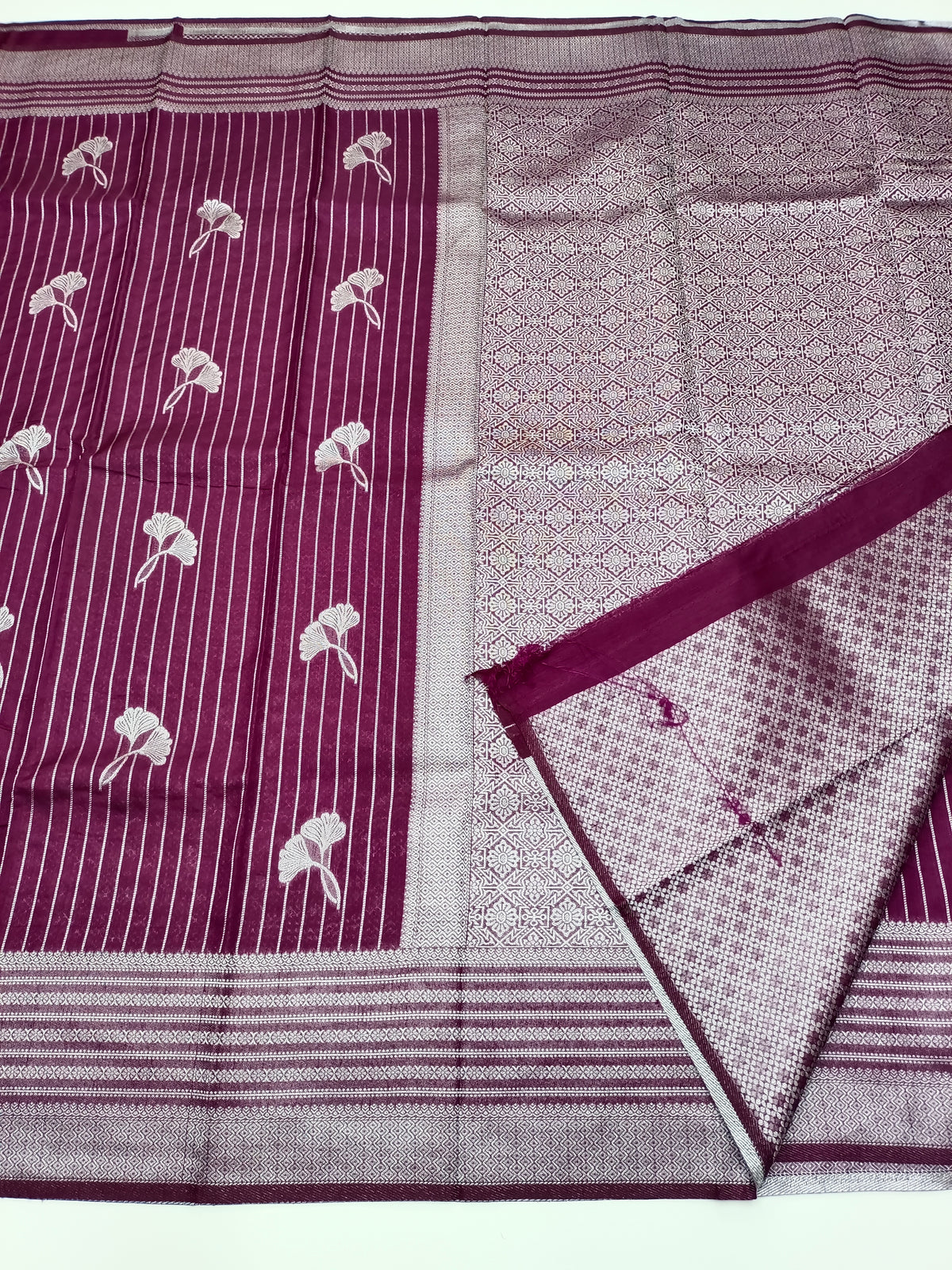 FANCY BAMBOO SILK SAREE