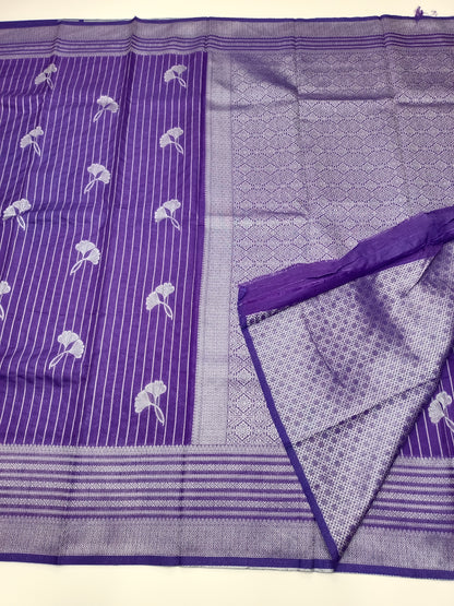 FANCY BAMBOO SILK SAREE