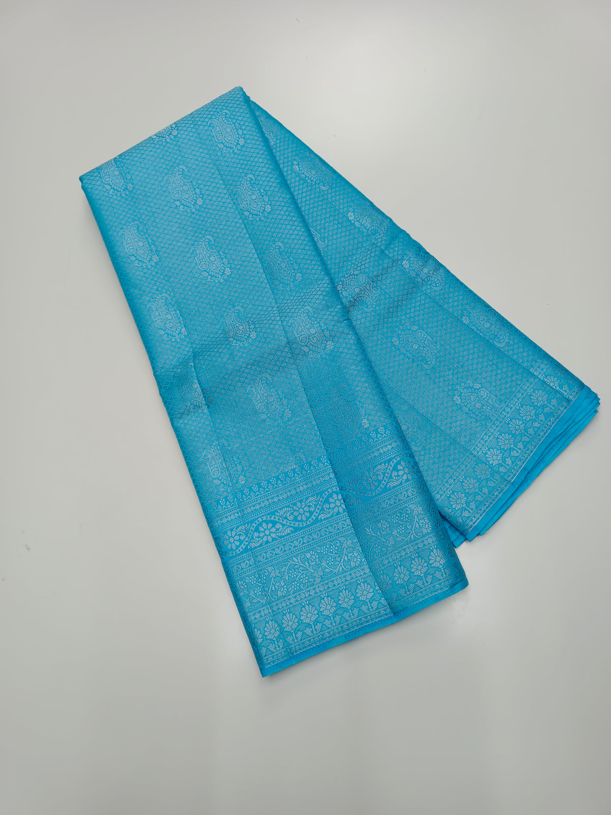 FANCY TUSSER SILK SAREE