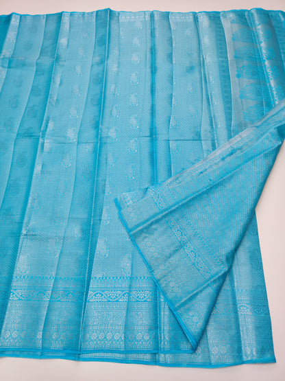 FANCY TUSSER SILK SAREE