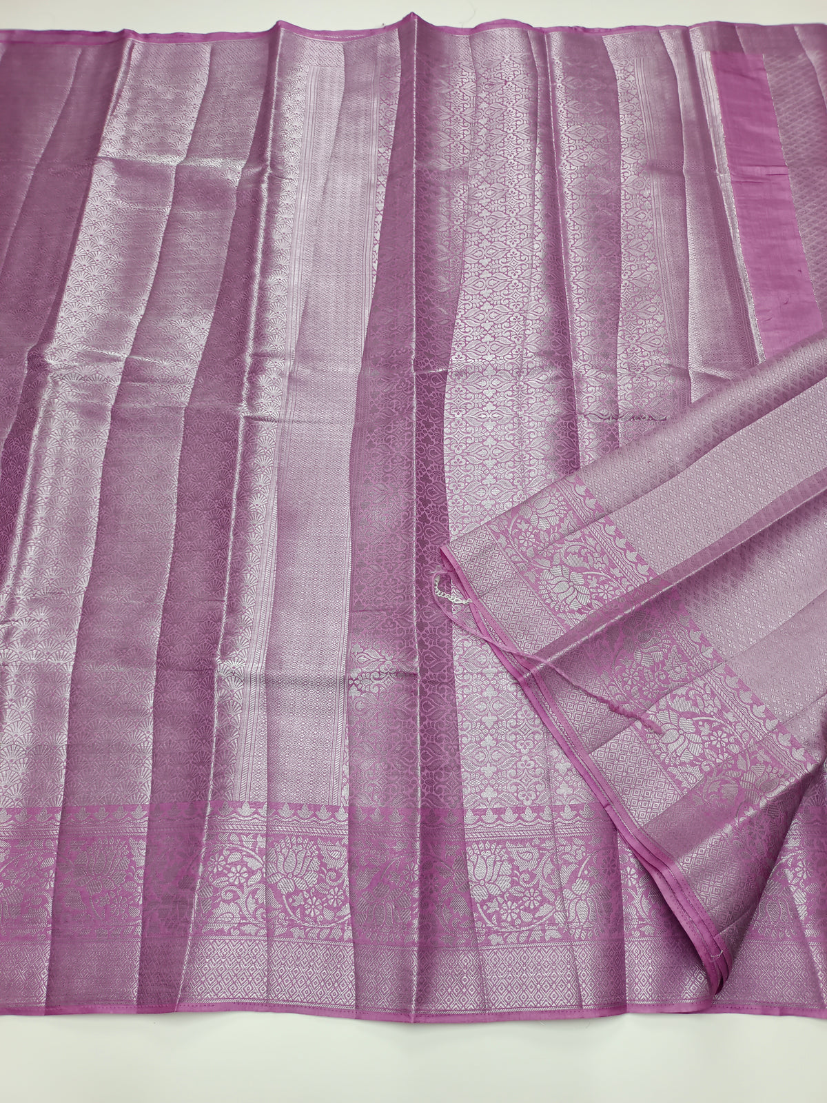 FANCY TUSSER SILK SAREE