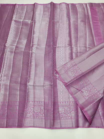 FANCY TUSSER SILK SAREE