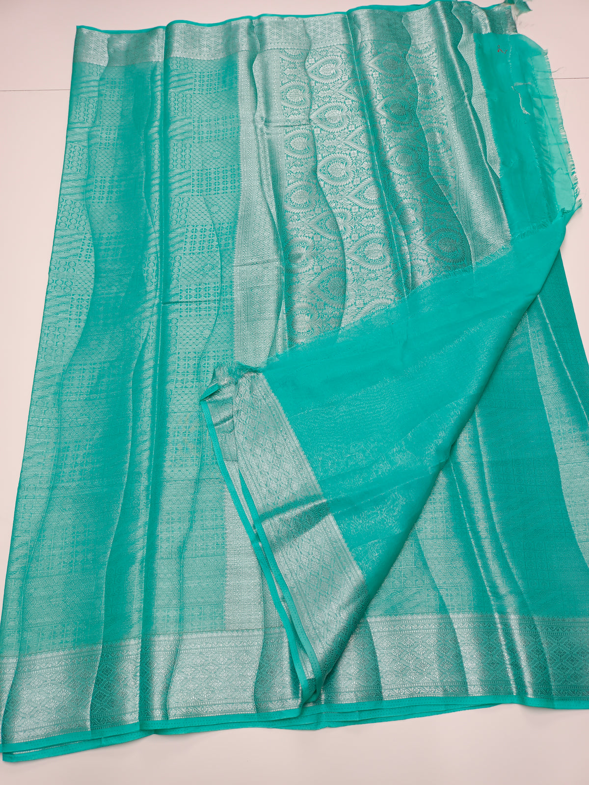 FANCY TUSSER SILK SAREE