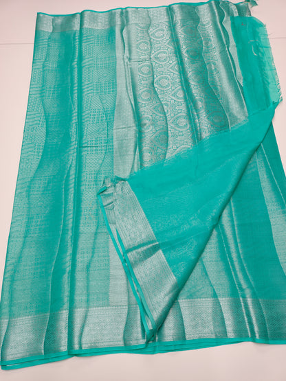 FANCY TUSSER SILK SAREE