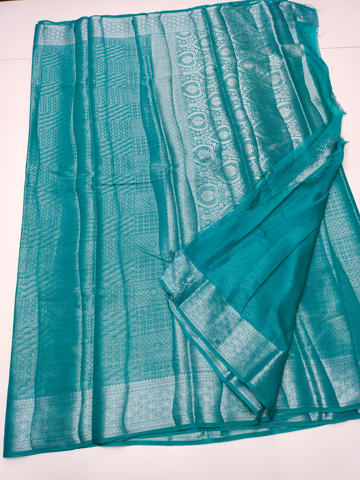 FANCY TUSSER SILK SAREE