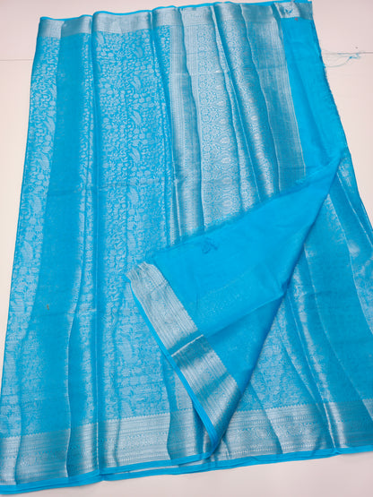 FANCY TUSSER SILK SAREE