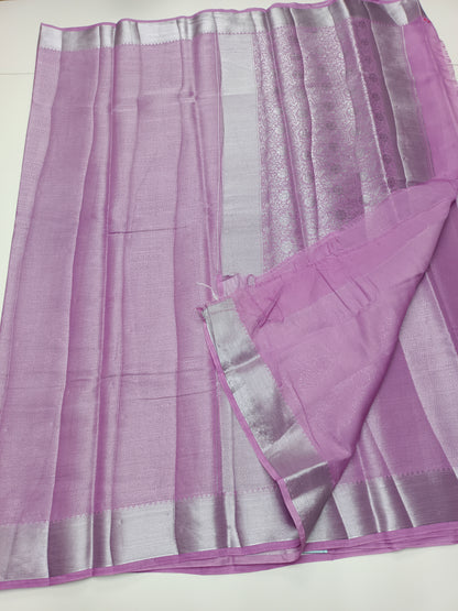 FANCY TUSSER SILK SAREE