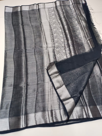 FANCY TUSSER SILK SAREE