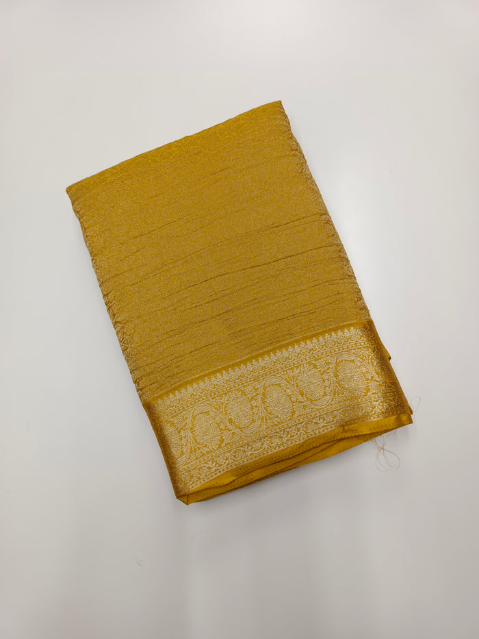 FANCY CRUSH CHIFFON SAREE