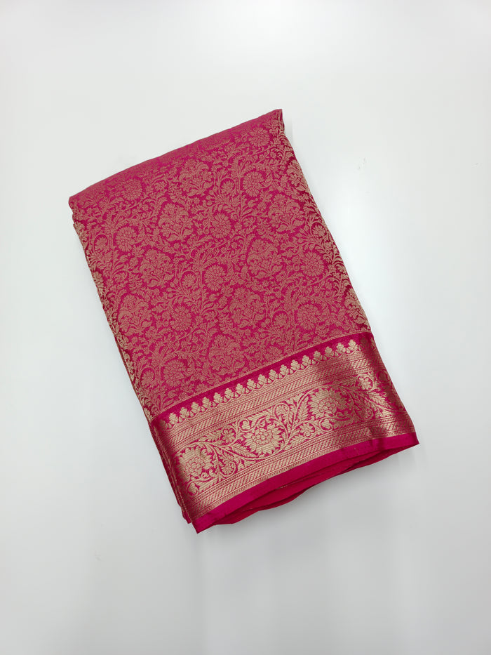 FANCY CRUSH CHIFFON SAREE