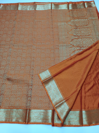 FANCY CRUSH CHIFFON SAREE