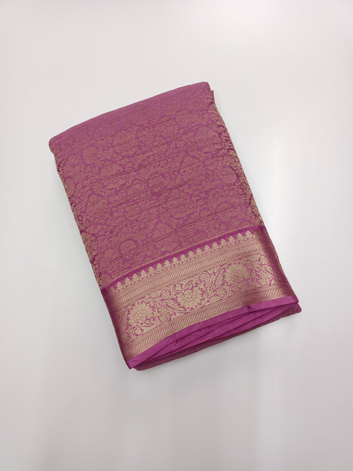 FANCY CRUSH CHIFFON SAREE