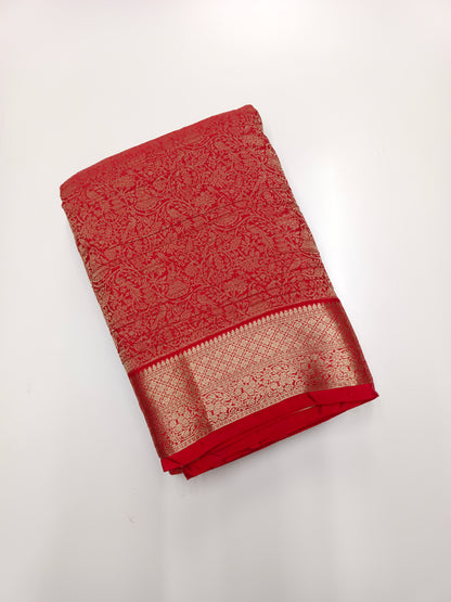 FANCY CRUSH CHIFFON SAREE