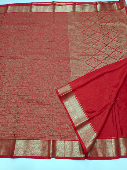 FANCY CRUSH CHIFFON SAREE