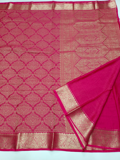 FANCY CRUSH CHIFFON SAREE