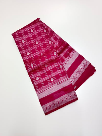 FANCY BAMBOO SILK SAREE
