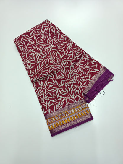 FANCY ASSAM COTTON SAREE