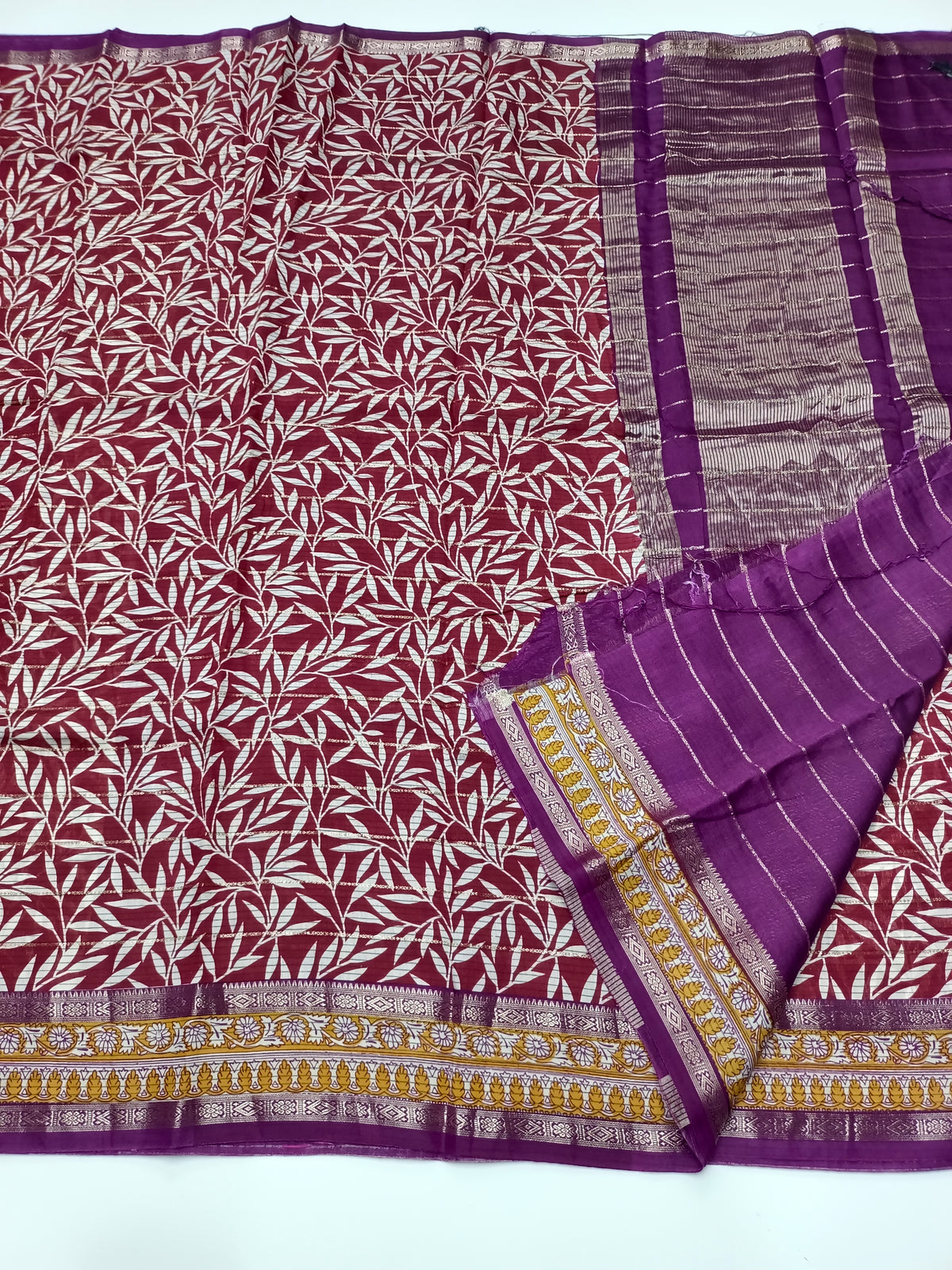 FANCY ASSAM COTTON SAREE