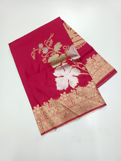 SEMI VISCOSE SILK SAREE