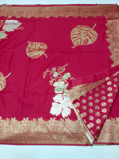 SEMI VISCOSE SILK SAREE