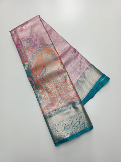 FANCY BROCADE SAREE - B S CHANNABASAPPA & SONS