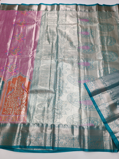 FANCY BROCADE SAREE - B S CHANNABASAPPA & SONS