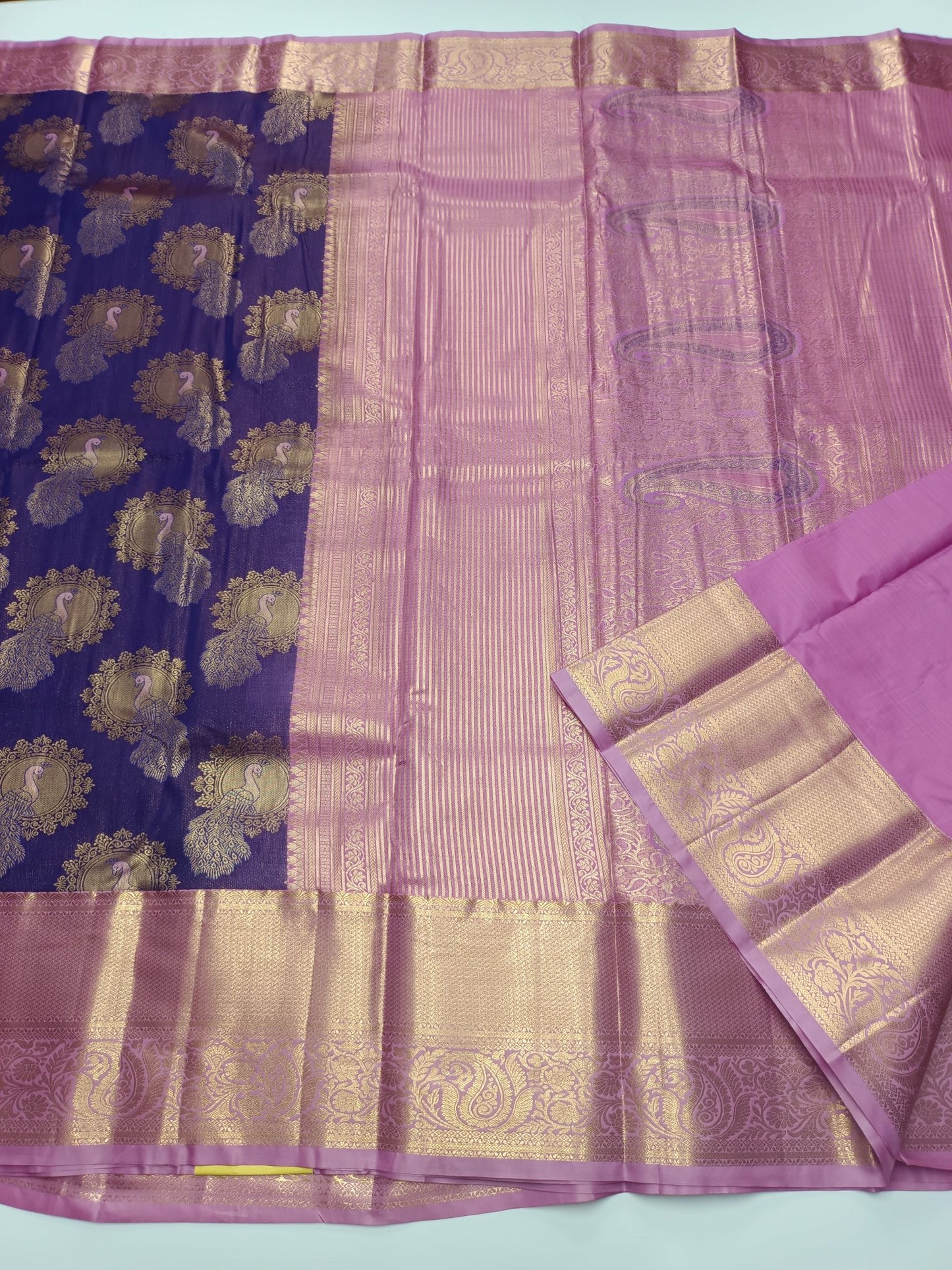 FANCY BROCADE SAREE - B S CHANNABASAPPA & SONS