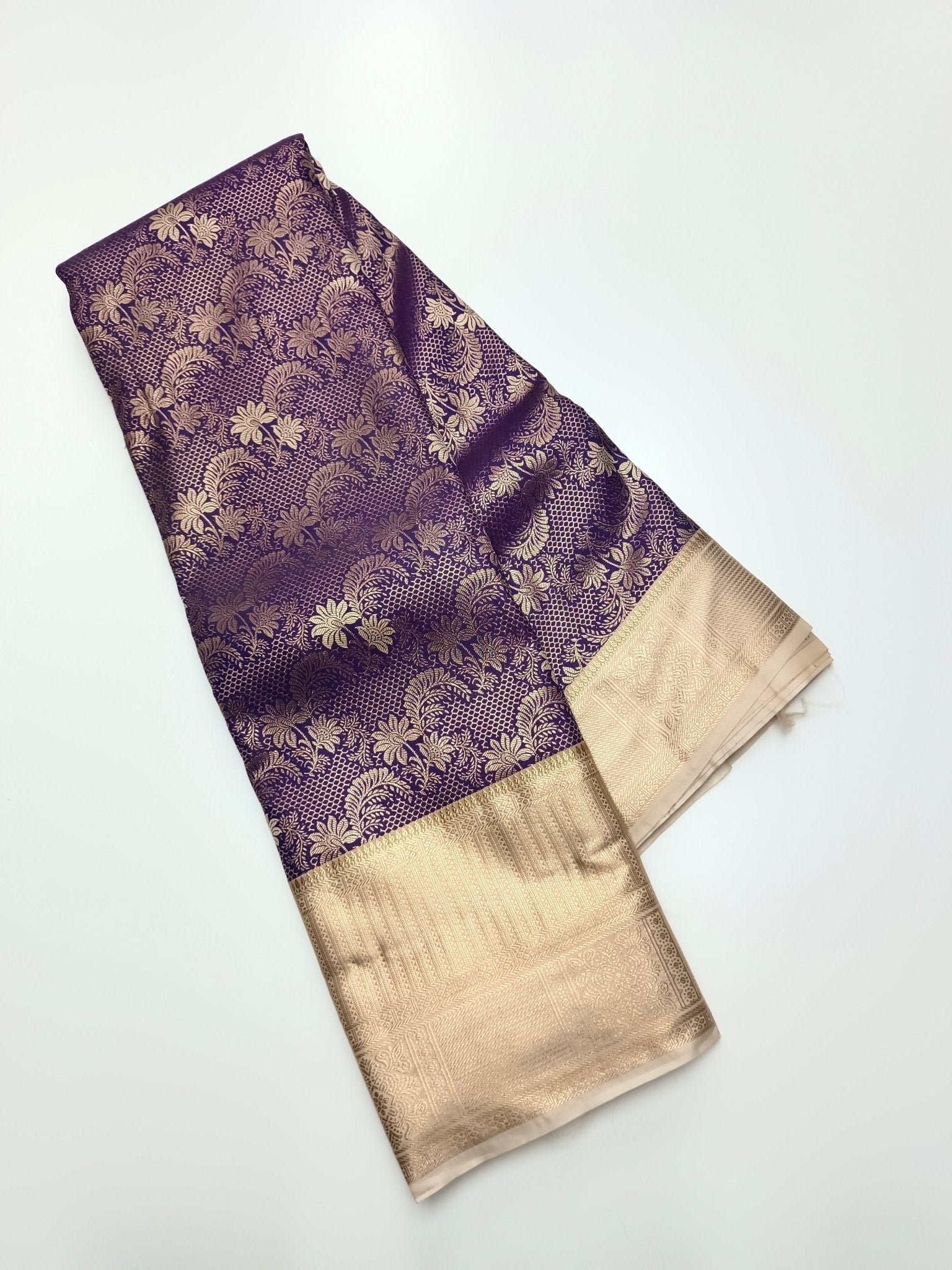 FANCY BROCADE SAREE - B S CHANNABASAPPA & SONS