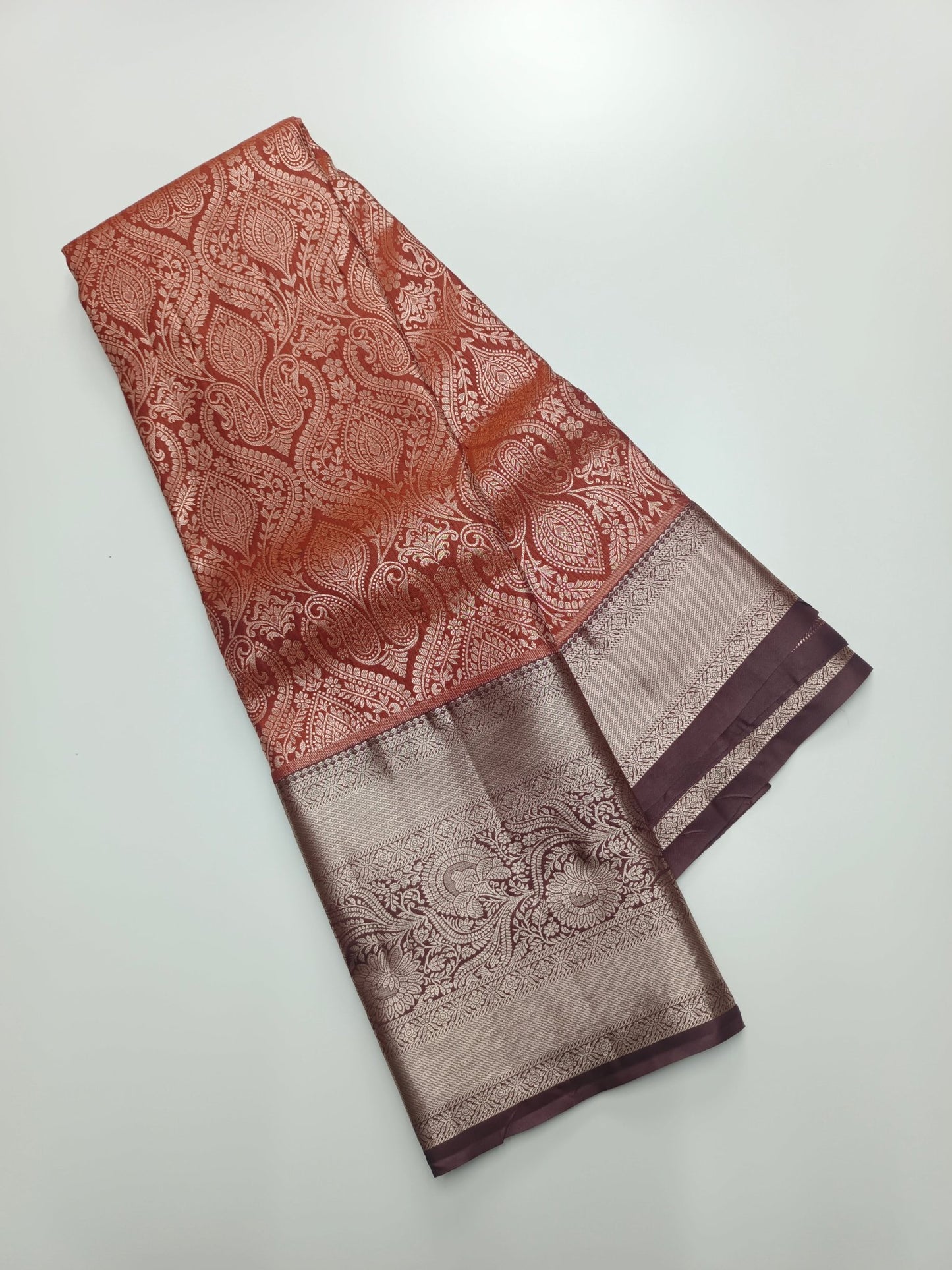 FANCY BROCADE SAREE - B S CHANNABASAPPA & SONS