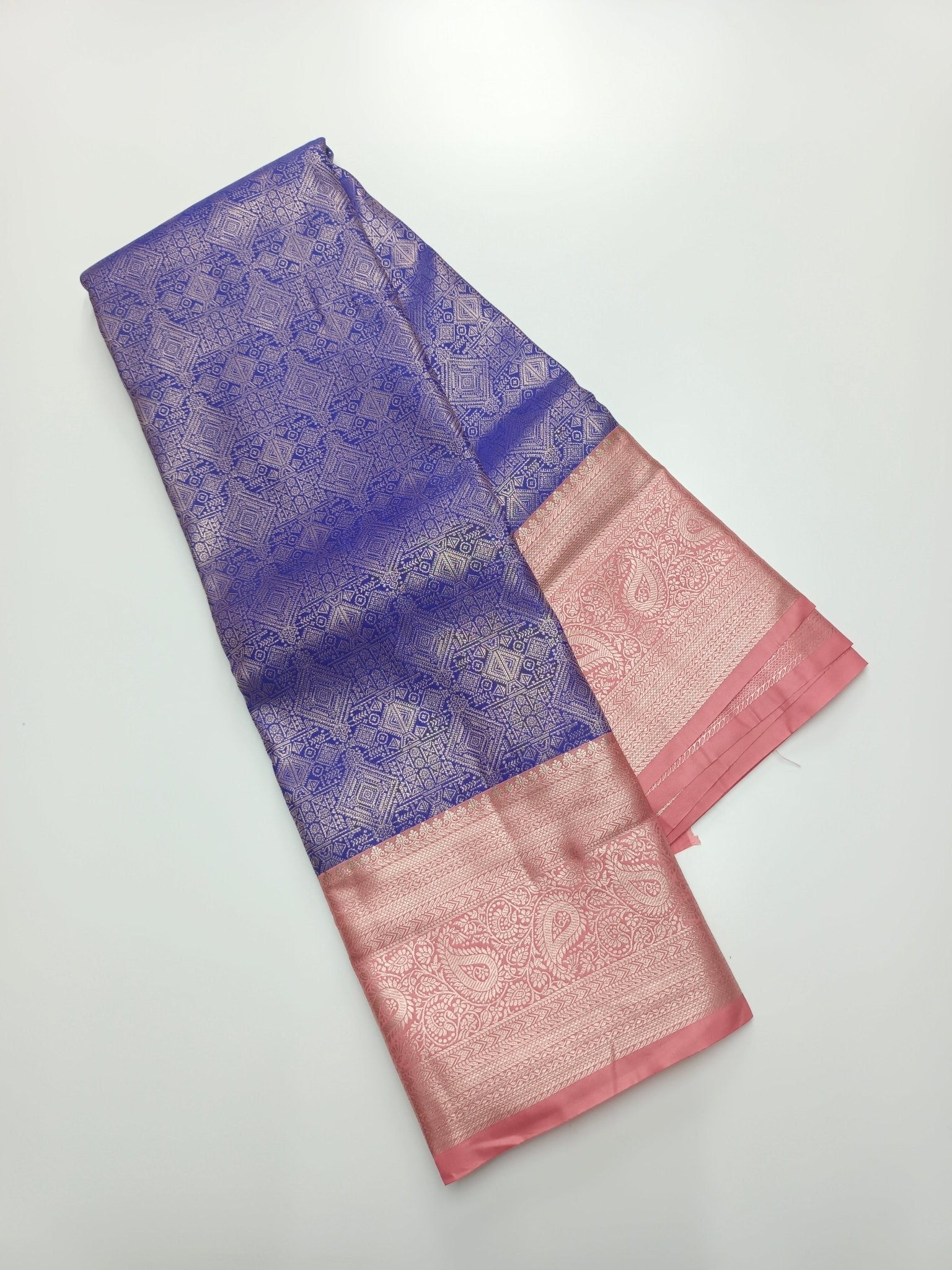 FANCY BROCADE SAREE - B S CHANNABASAPPA & SONS