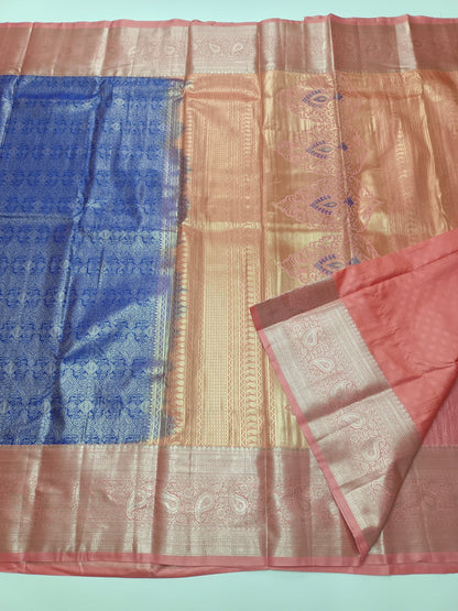 FANCY BROCADE SAREE - B S CHANNABASAPPA & SONS