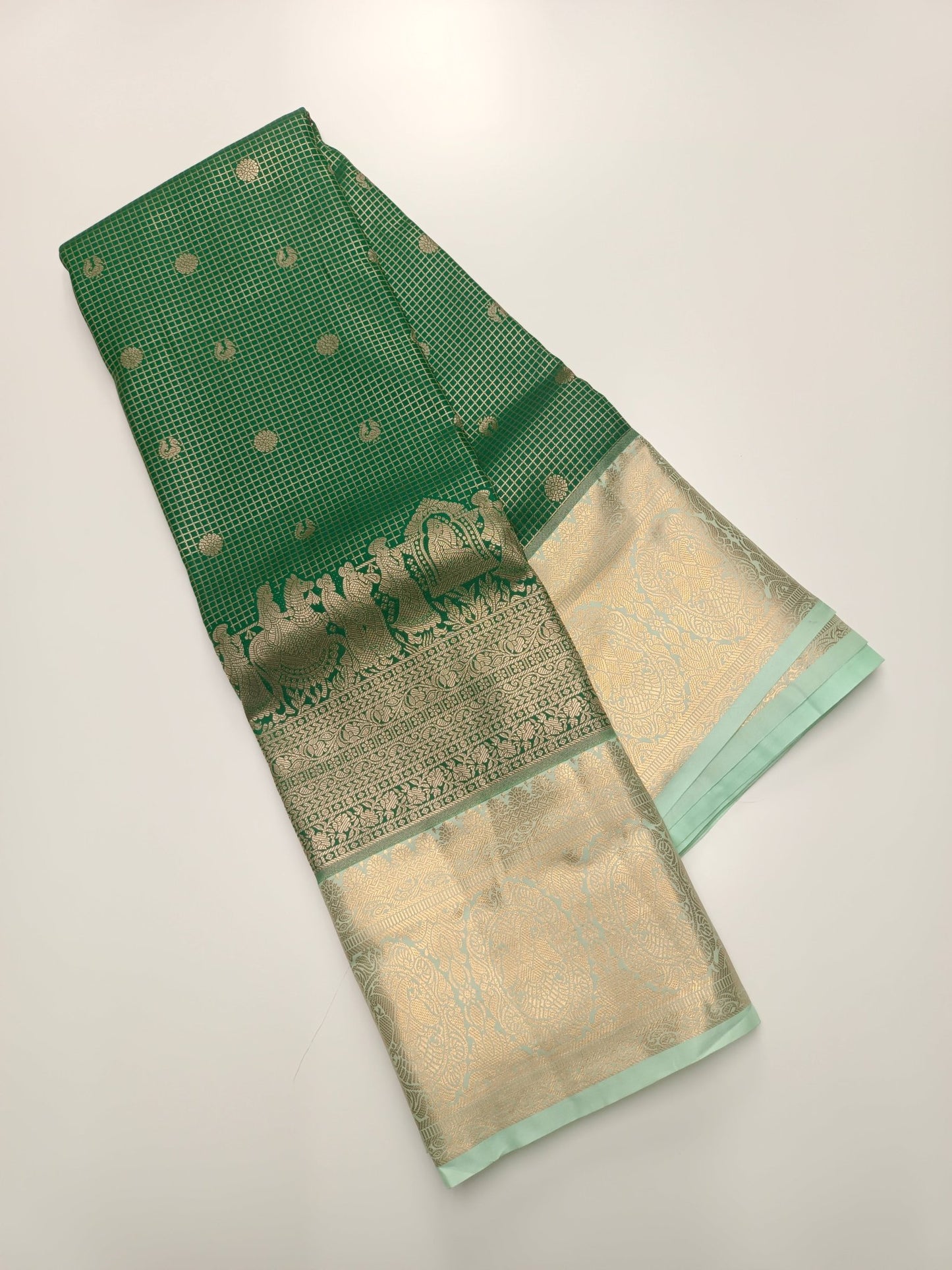FANCY BROCADE SAREE - B S CHANNABASAPPA & SONS
