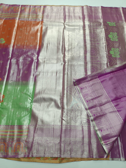 FANCY BROCADE SAREE - B S CHANNABASAPPA & SONS
