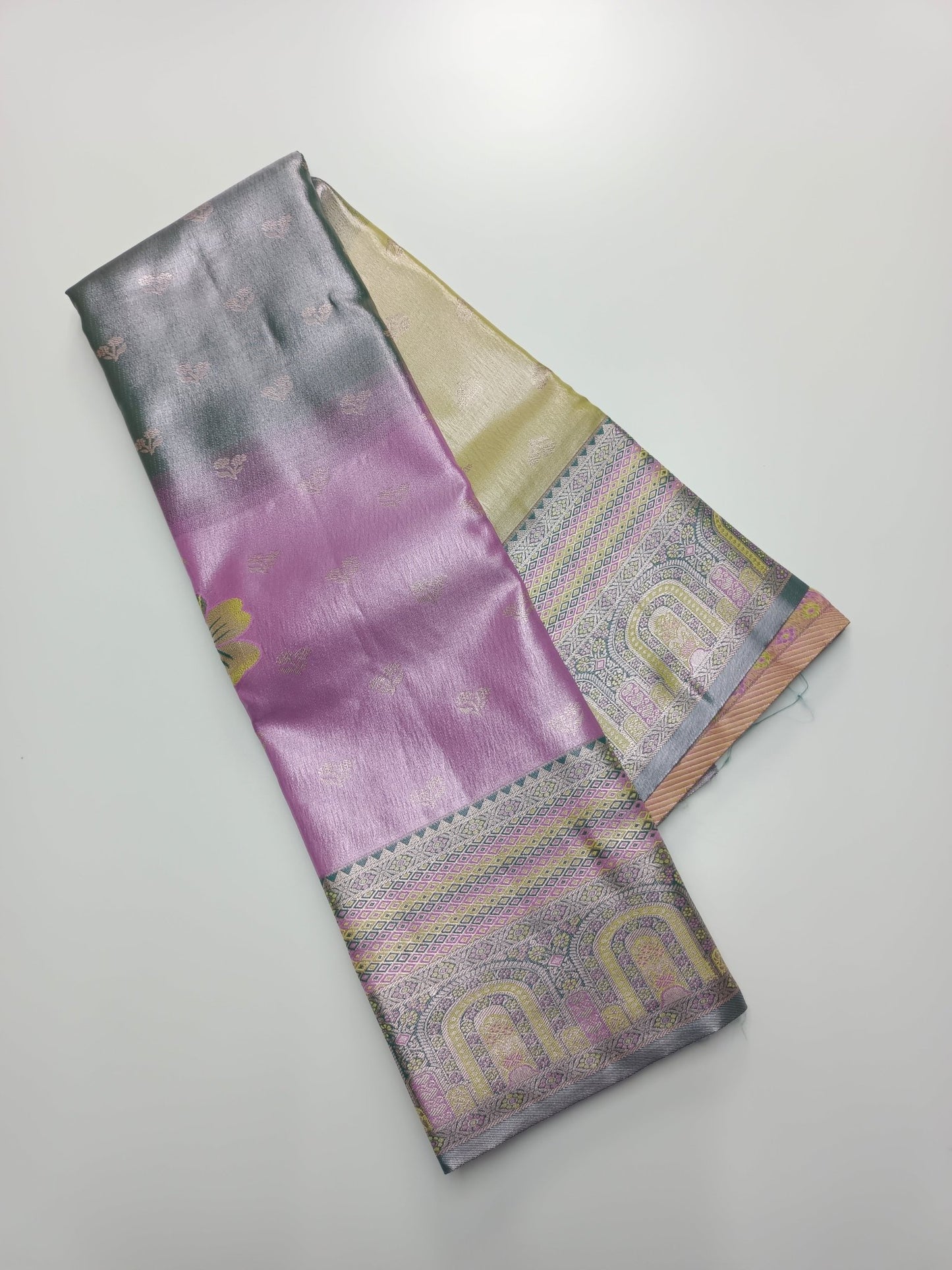 FANCY BROCADE SAREE - B S CHANNABASAPPA & SONS