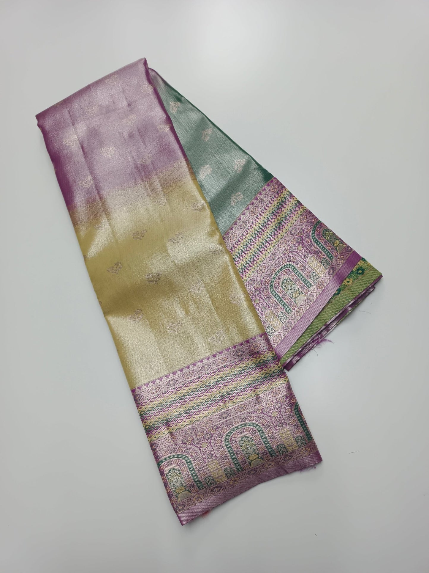 FANCY BROCADE SAREE - B S CHANNABASAPPA & SONS