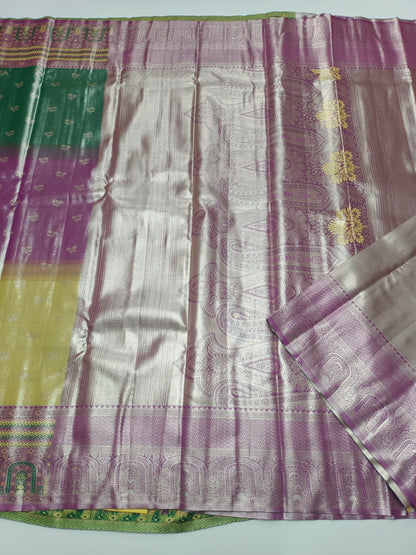 FANCY BROCADE SAREE - B S CHANNABASAPPA & SONS