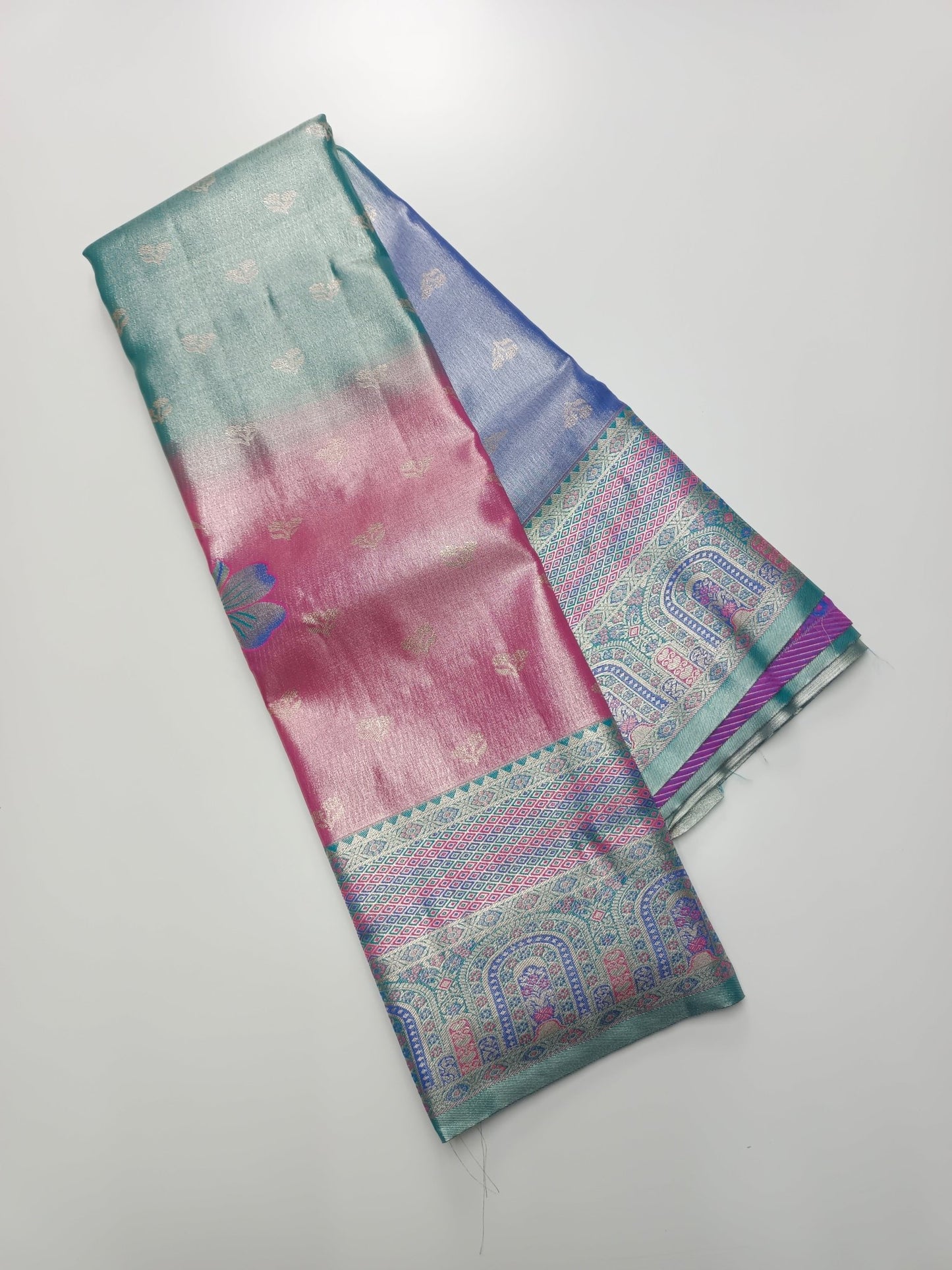 FANCY BROCADE SAREE - B S CHANNABASAPPA & SONS