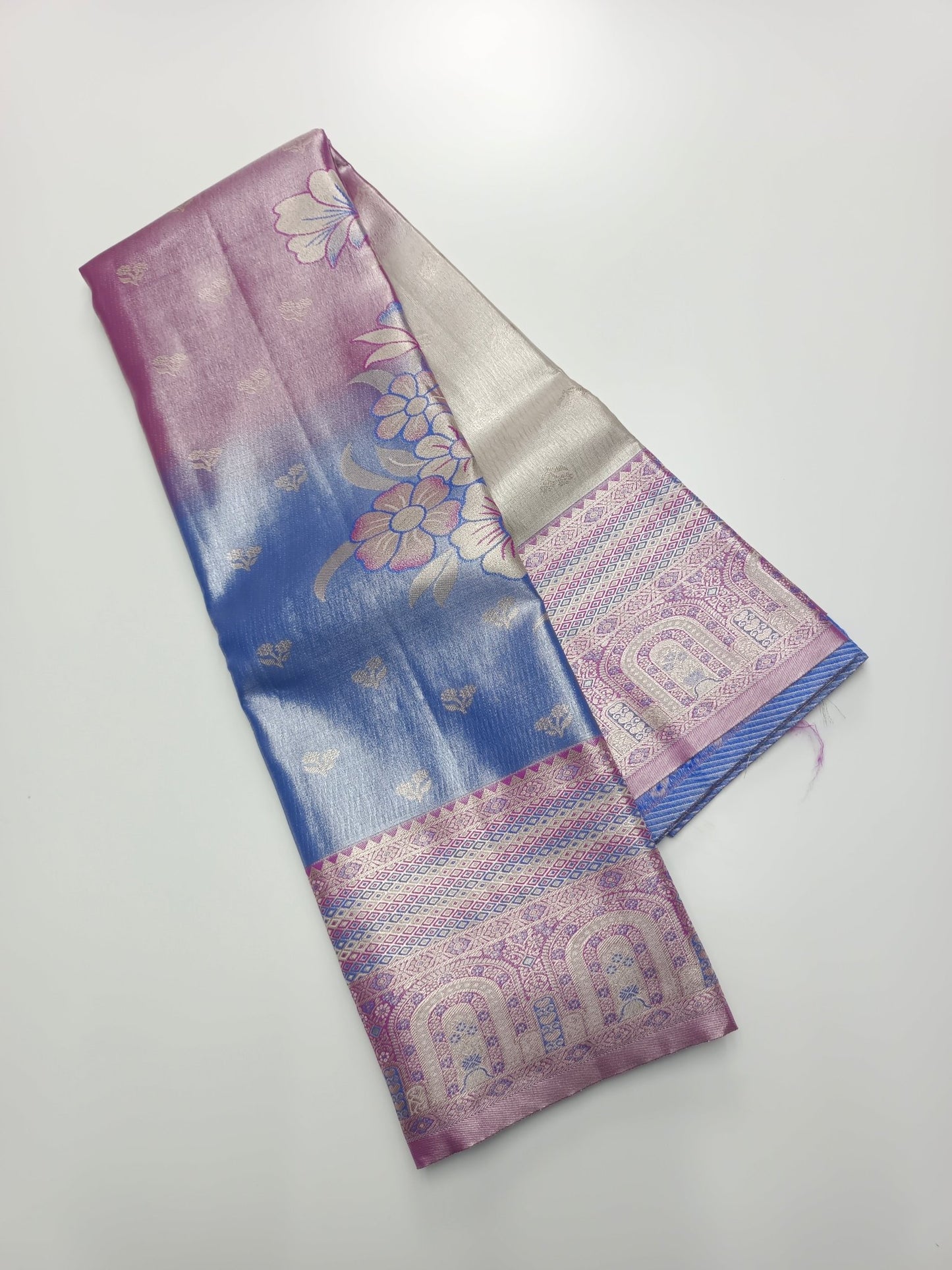 FANCY BROCADE SAREE - B S CHANNABASAPPA & SONS