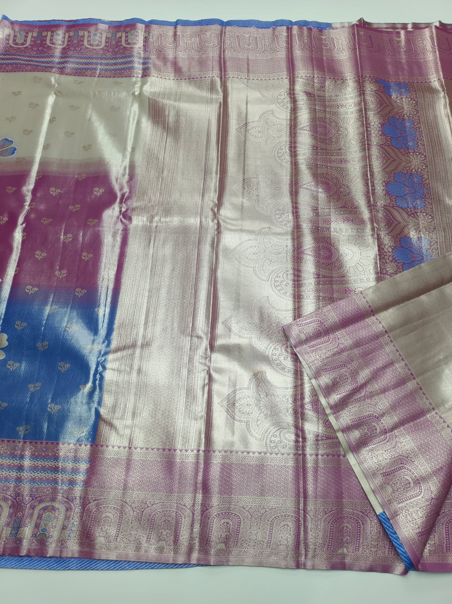 FANCY BROCADE SAREE - B S CHANNABASAPPA & SONS
