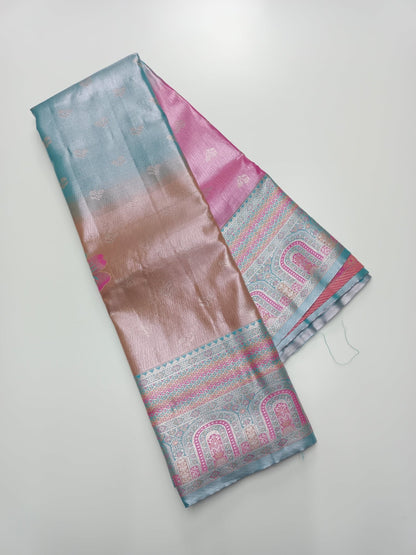 FANCY BROCADE SAREE - B S CHANNABASAPPA & SONS