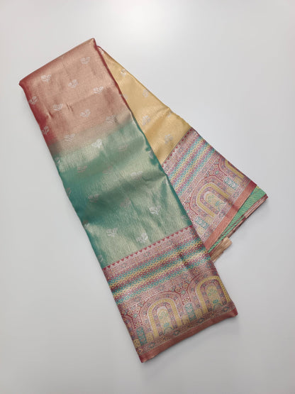 FANCY BROCADE SAREE - B S CHANNABASAPPA & SONS