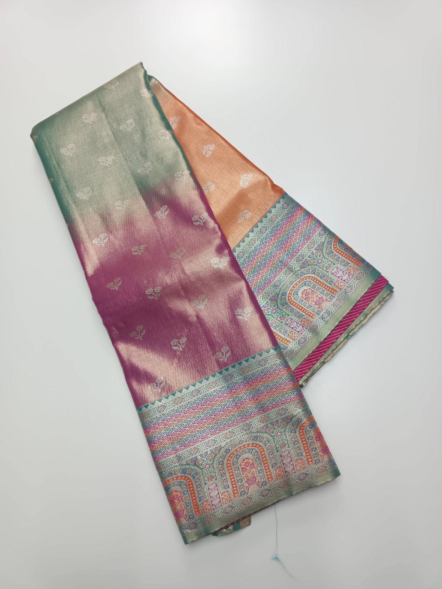 FANCY BROCADE SAREE - B S CHANNABASAPPA & SONS