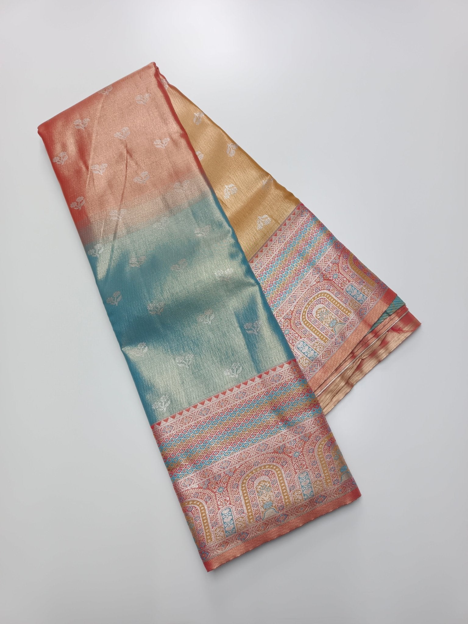 FANCY BROCADE SAREE - B S CHANNABASAPPA & SONS
